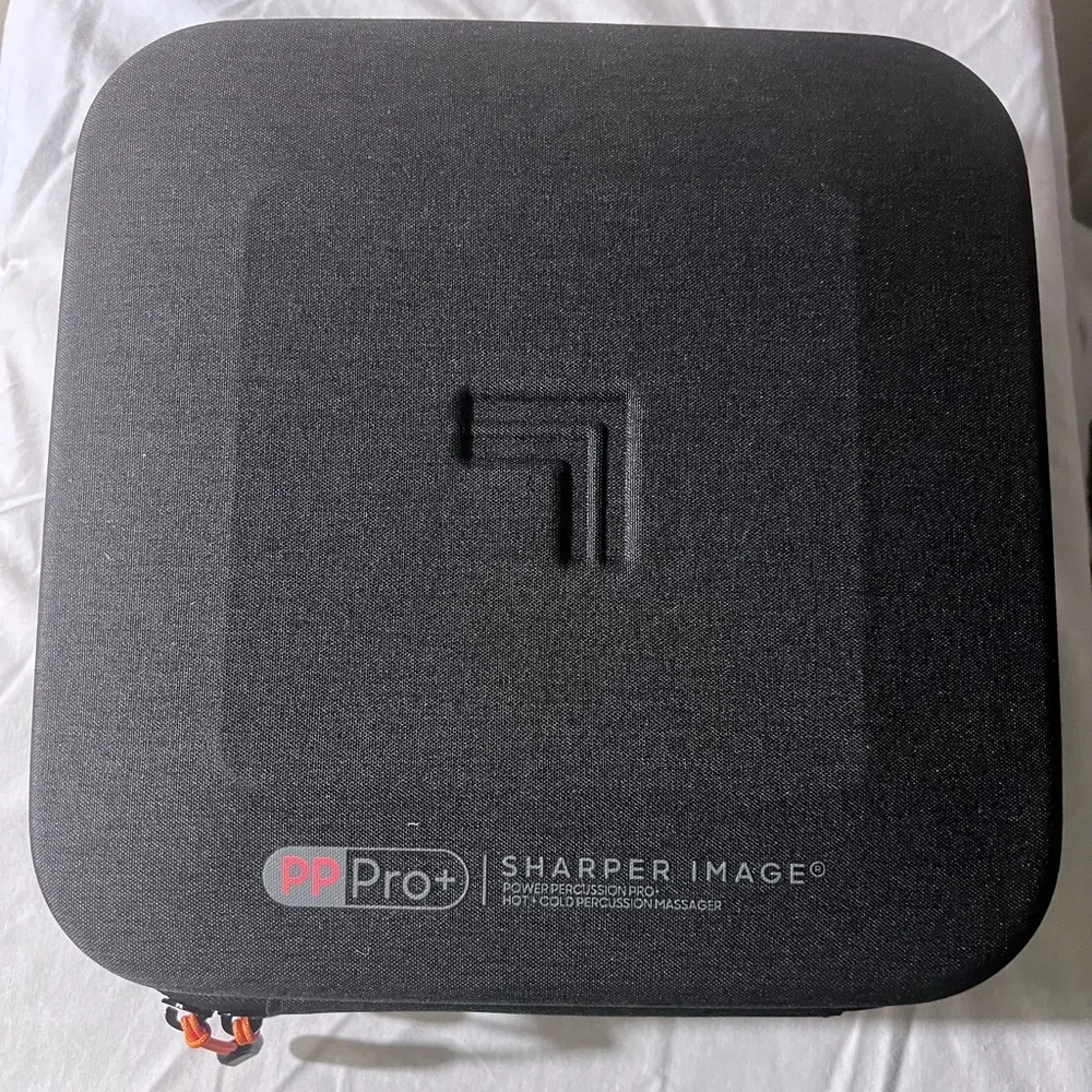 Sharper Image Pro+ Hot & Cold Percussion Massage Gun- 6 Speeds | Case |Open Box - Picture 9 of 10